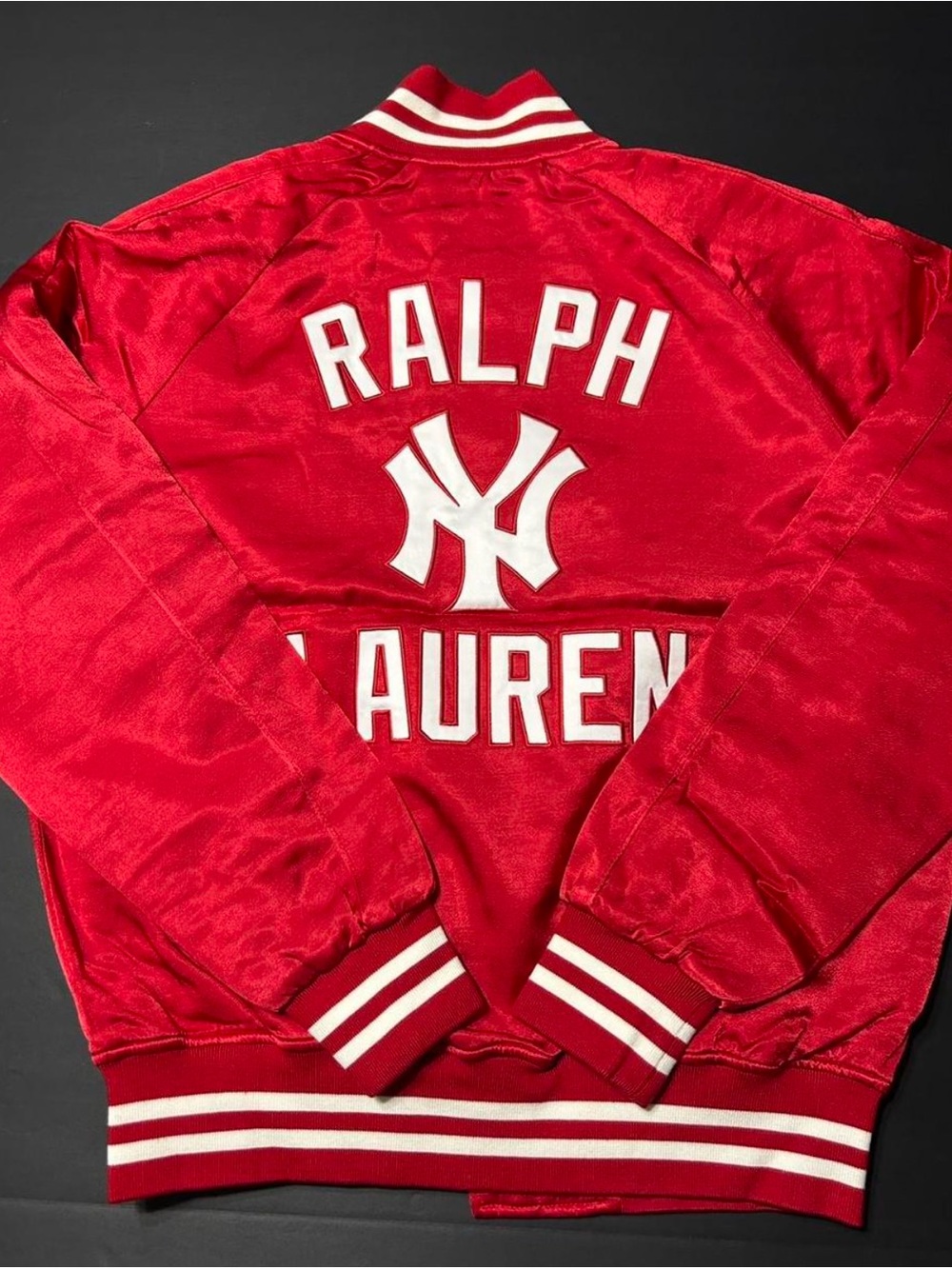 Polo Ralph Lauren New York Yankees bomber jacket with NY size L